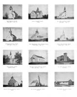 Fron Lutheran Church, Arne, Flora, St. Petri, Fairview, West Minnewaukan, Stony Lake, Zion, Catholic